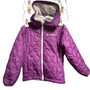 Columbia Girls' Bella Plush Jacket Purple